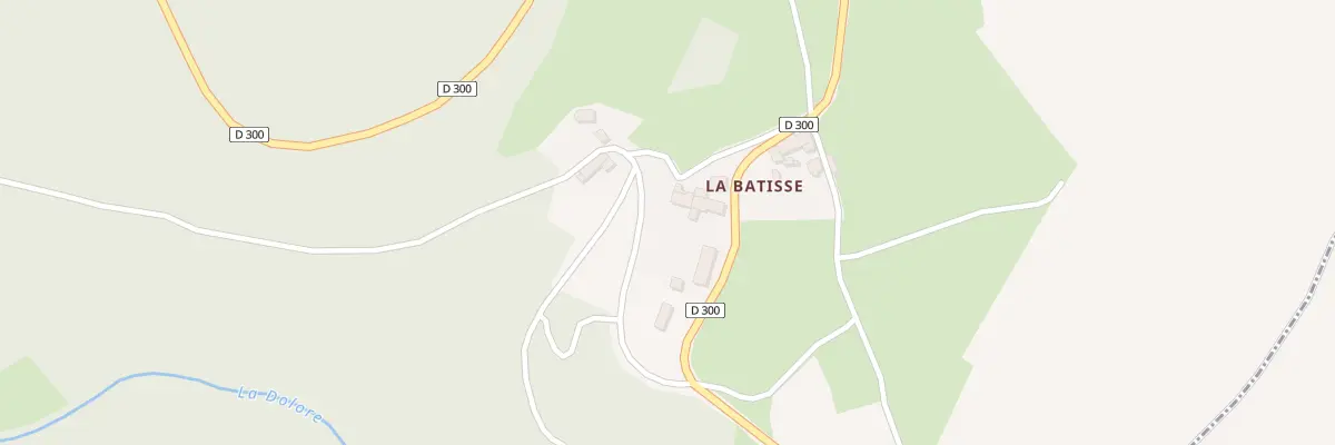 Plan du 5003 La Batisse à Novacelles
