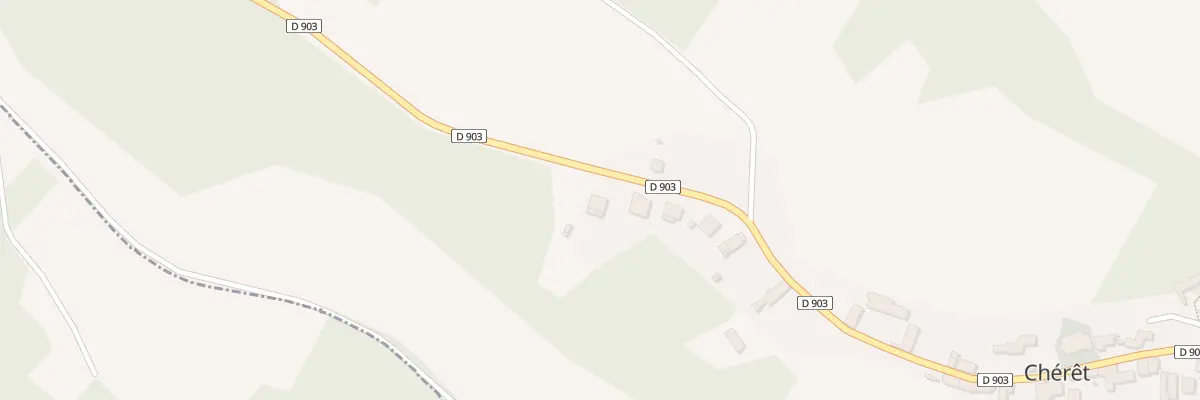 Plan du 35 Rue Principale à Chérêt