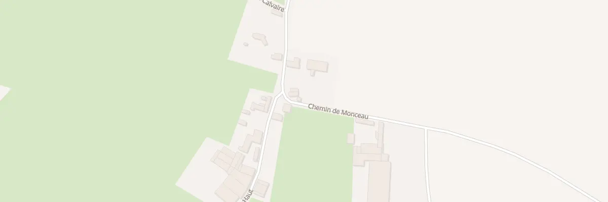 Plan du 25 Che de Monceau à Villers-lès-Guise