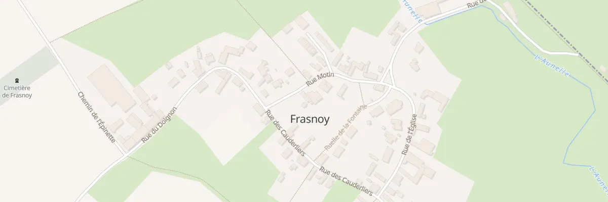 Plan du 3 Rue Mottin à Frasnoy