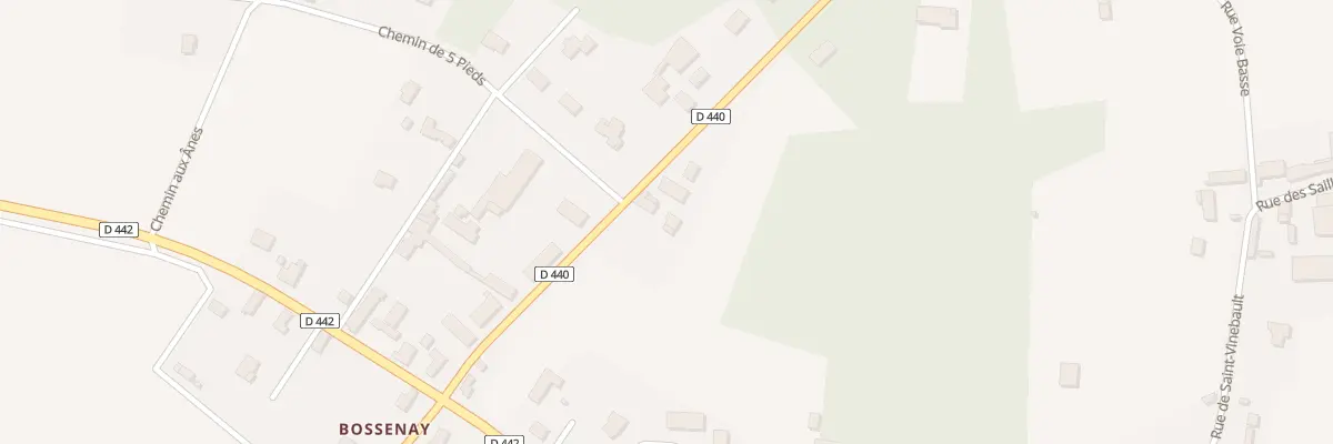 Plan du 21 Rue des Marronniers à Saint-Martin-de-Bossenay