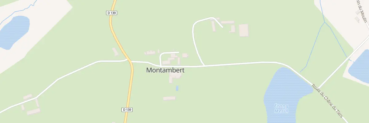 Plan du 33 Le Bourg à Montambert