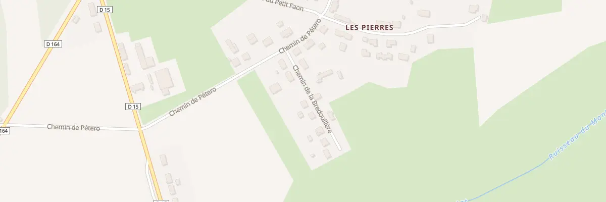 Plan du 6 Rue de la Bredouillere à Beaulon