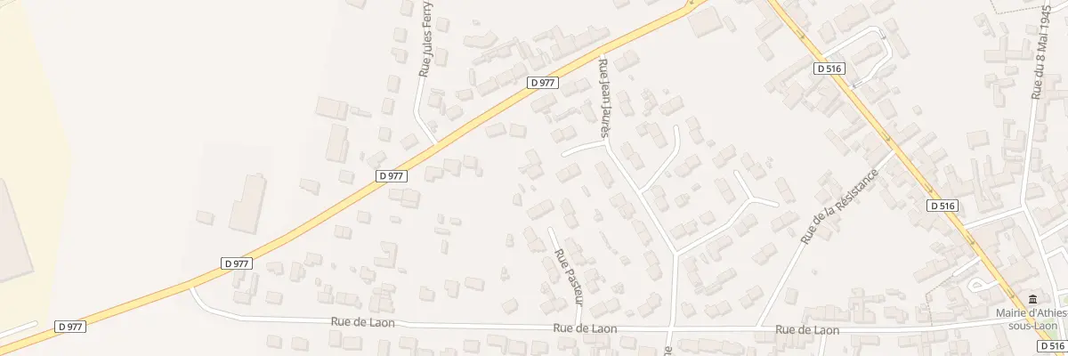Plan du 4 Rue Victor Hugo à Athies-sous-Laon