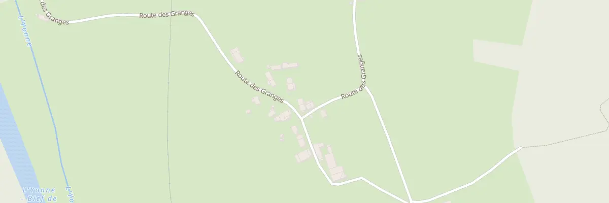Plan du 951 Les Granges à Corbigny