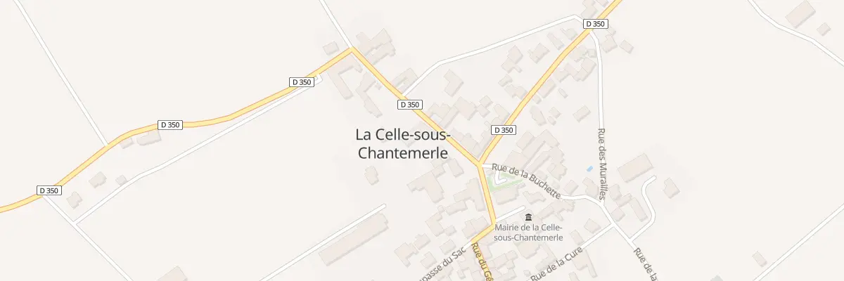 Plan du 3 Rte des Tuileries à La Celle-sous-Chantemerle