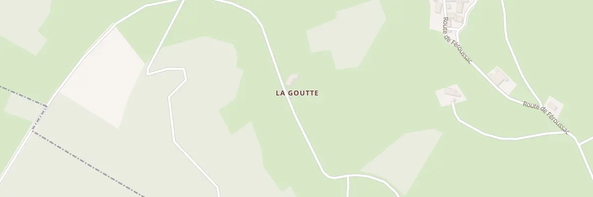 Plan du 5100 Feroussac à Mayres