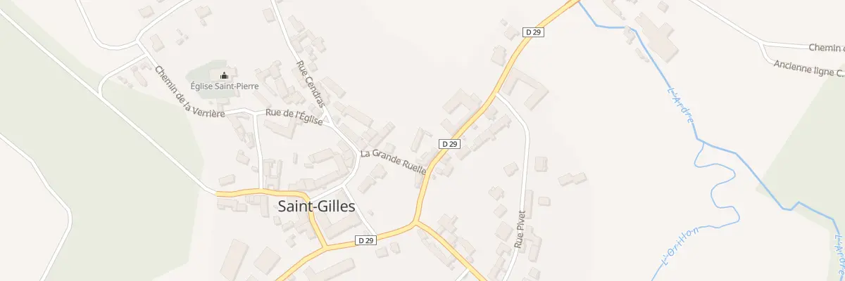 Plan du 7 La Grande Ruelle à Saint-Gilles