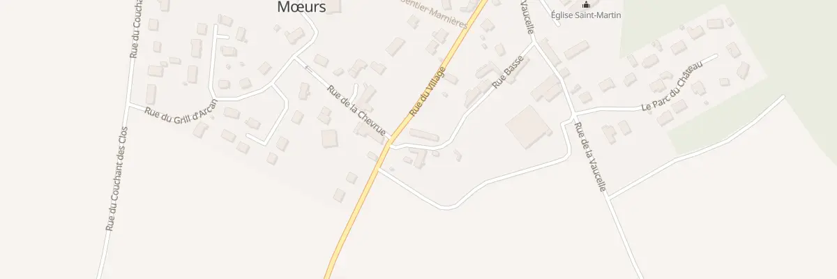 Plan du 515 Rue du Village à Mœurs-Verdey