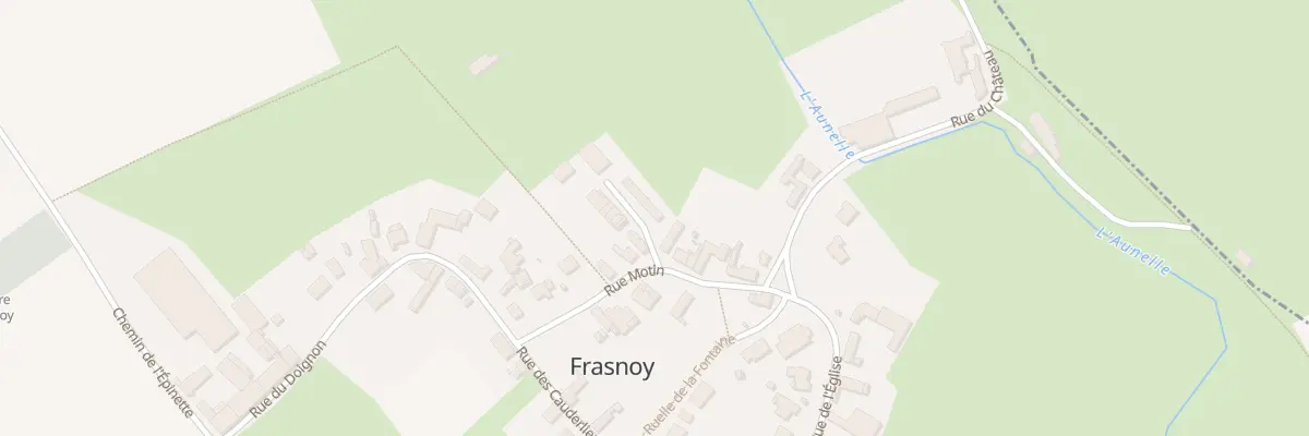 Plan du 10 Rue Mottin à Frasnoy