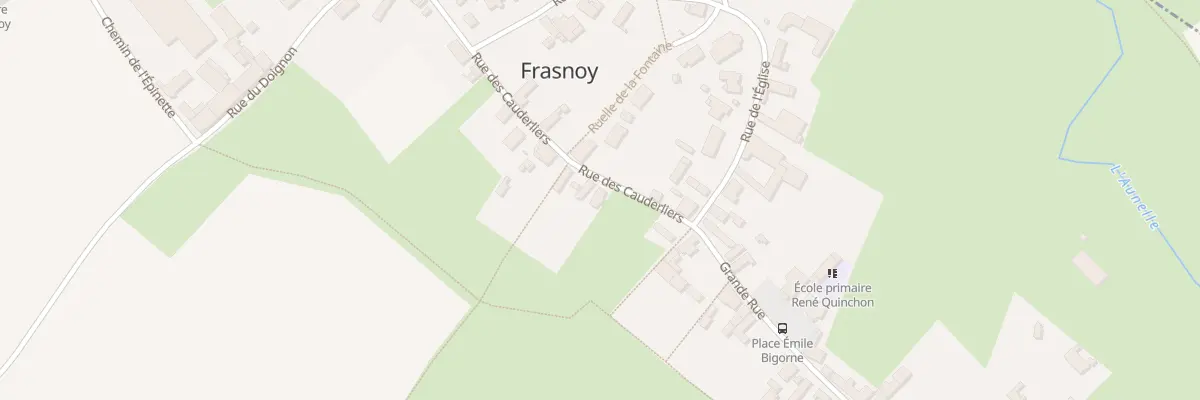 Plan du 4 Rue des Cauderliers à Frasnoy