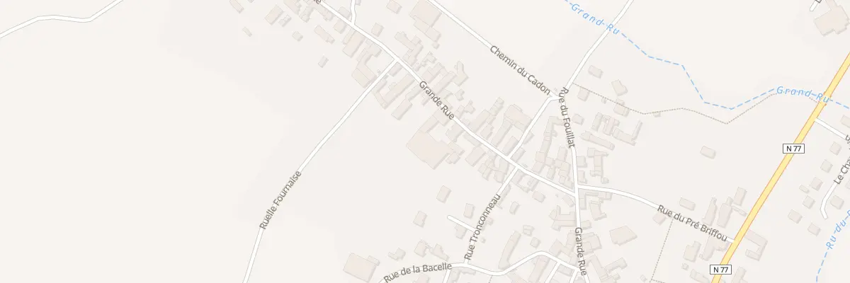 Plan du 21X Gr Grande Rue à Montigny-la-Resle