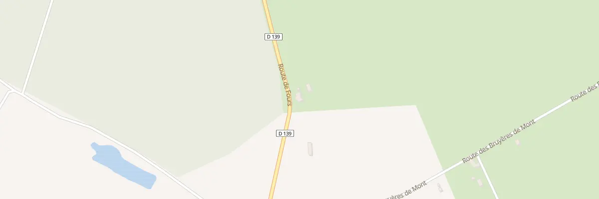 Plan du 15 Rte de Fours à Montambert