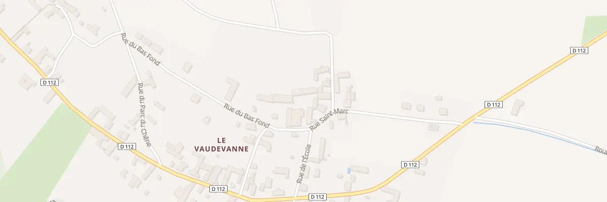 Plan du 10 Rue St Marc à Chailley