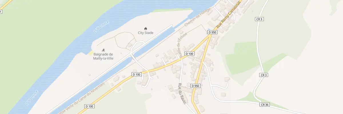 Plan du 15 Rte du Parc à Mailly-la-Ville