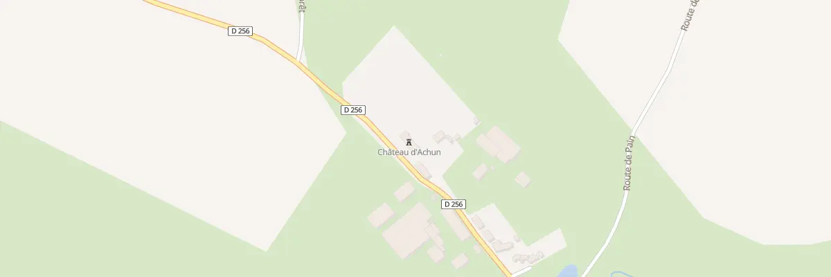 Plan du 18 Rte Rosa Bonheur à Achun