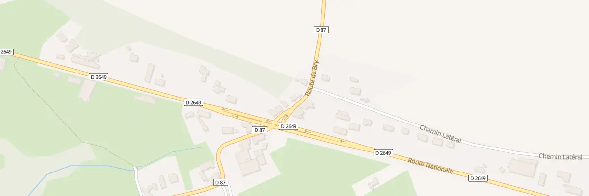 Plan du 3 Rte de Bry à Wargnies-le-Petit