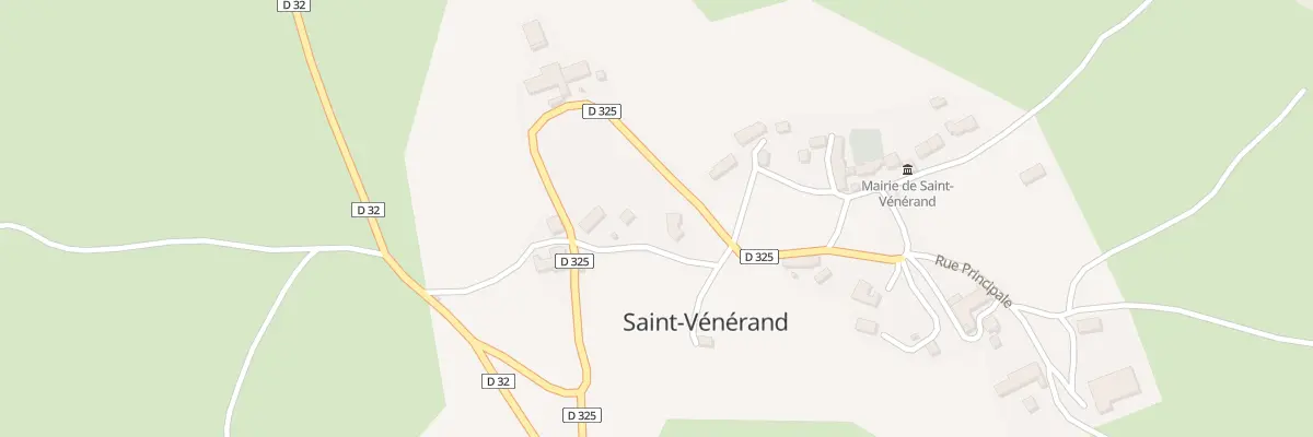 Plan du 5021 Le Bourg à Saint-Vénérand