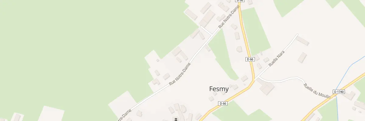 Plan du 6 Rue Notre-dame à Fesmy-le-Sart