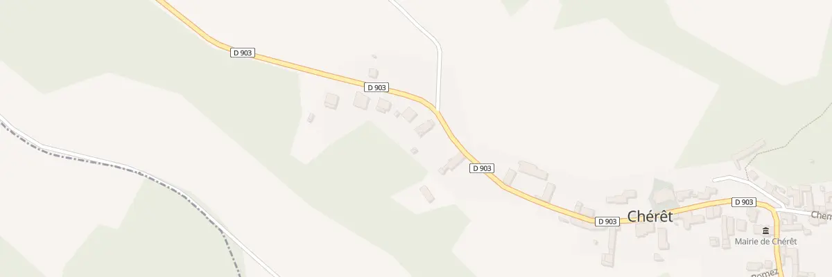 Plan du 29 Rue Principale à Chérêt