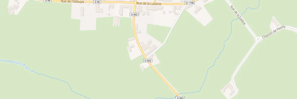 Plan du 9 Rue du Poncelet à Fesmy-le-Sart