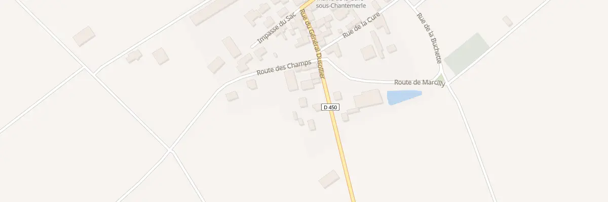 Plan du 12B Rue du General Dusollier à La Celle-sous-Chantemerle