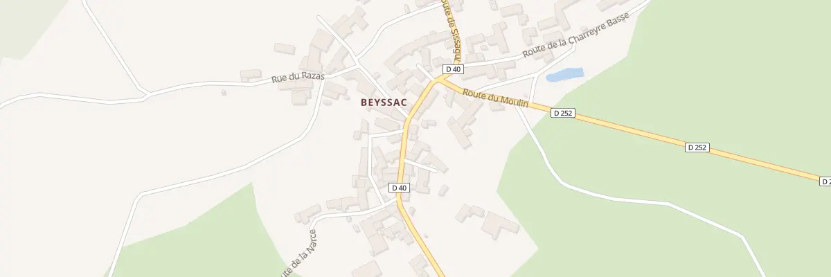 Plan du 5106 Beyssac à Saint-Jean-de-Nay