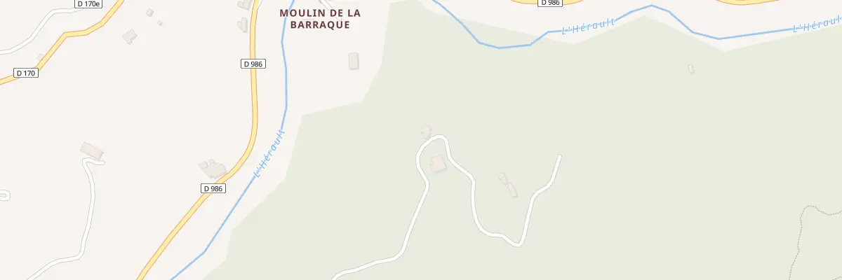 Plan du 5418 Moulin de la Barraque à Saint-André-de-Majencoules