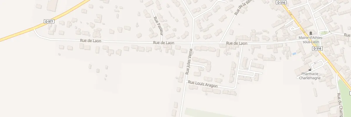 Plan du 53 Rue de Laon à Athies-sous-Laon