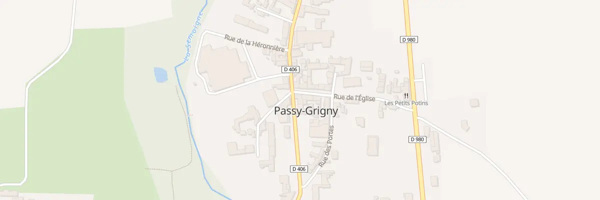 Plan du 7 Rue Jean York à Passy-Grigny