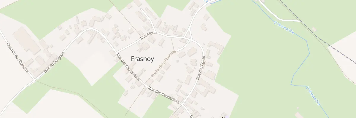 Plan du 2 Pl de l’Eglise à Frasnoy