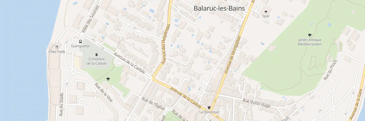 Plan du 90 Av des Hesperides Vil Romana à Balaruc-les-Bains