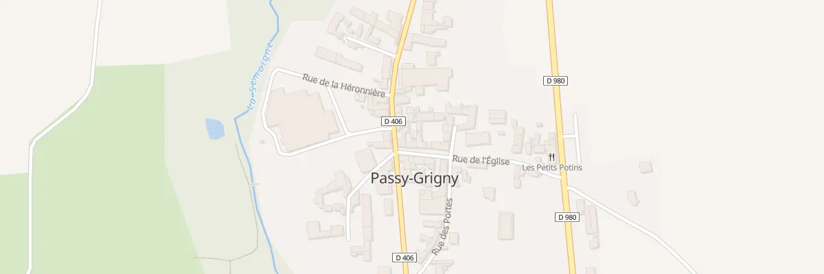 Plan du 4 Rue de l’Eglise à Passy-Grigny