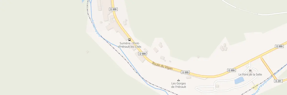Plan du 5995 Pont d’Herault à Sumène