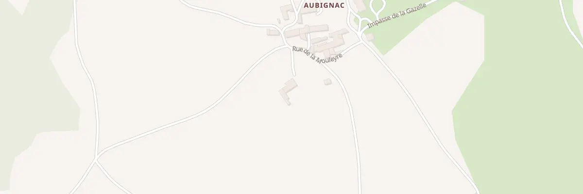 Plan du 5159 Aubignac à Monlet