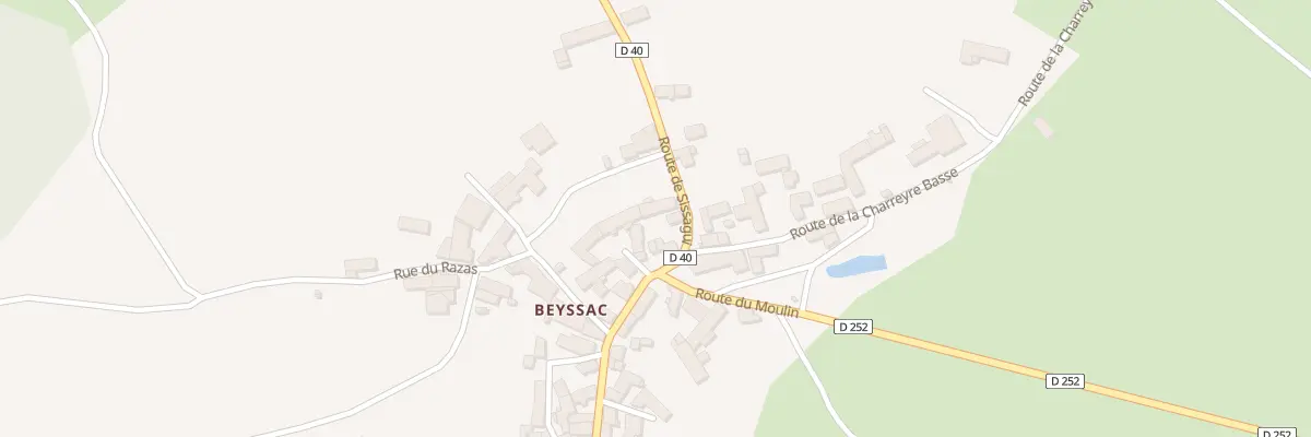 Plan du 5076 Beyssac à Saint-Jean-de-Nay