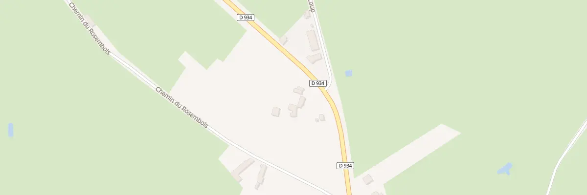 Plan du 1 Rte de Preux-au-bois à Landrecies