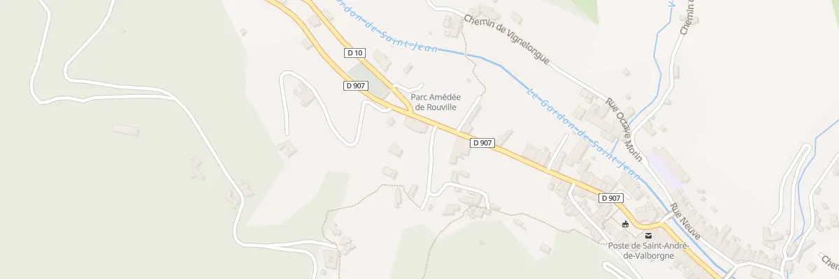 Plan du 5407 Mas du Fesc à Saint-André-de-Valborgne