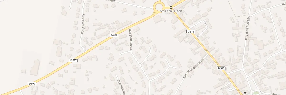 Plan du 2 Rue M et J Curie à Athies-sous-Laon