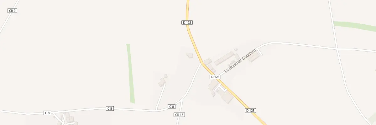 Plan du 1 Le Bouchet Goudard à Mailly-la-Ville