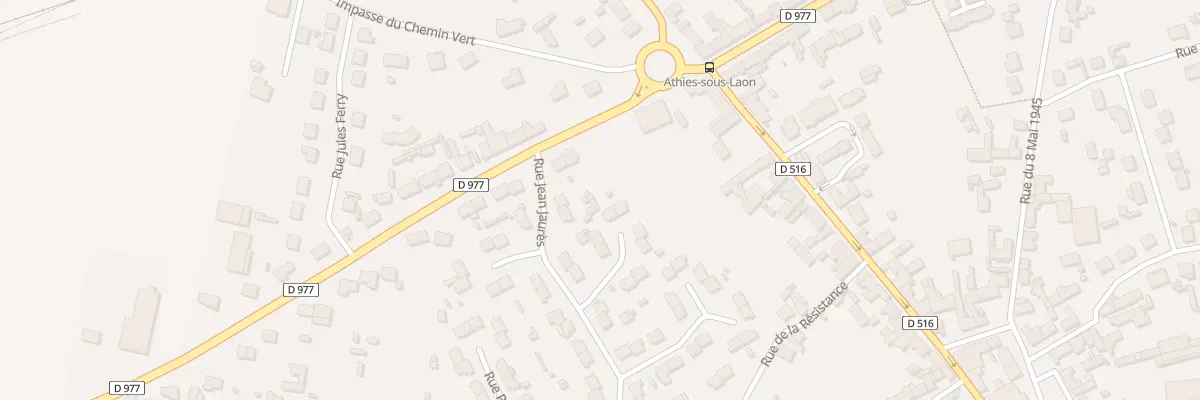 Plan du 3 Rue M et J Curie à Athies-sous-Laon