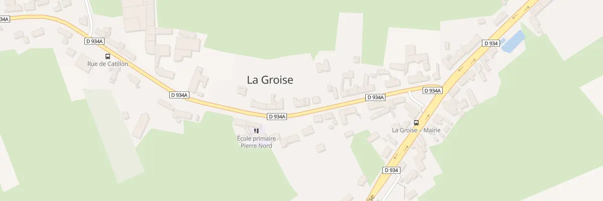 Plan du 22 Rue de Catillon à La Groise