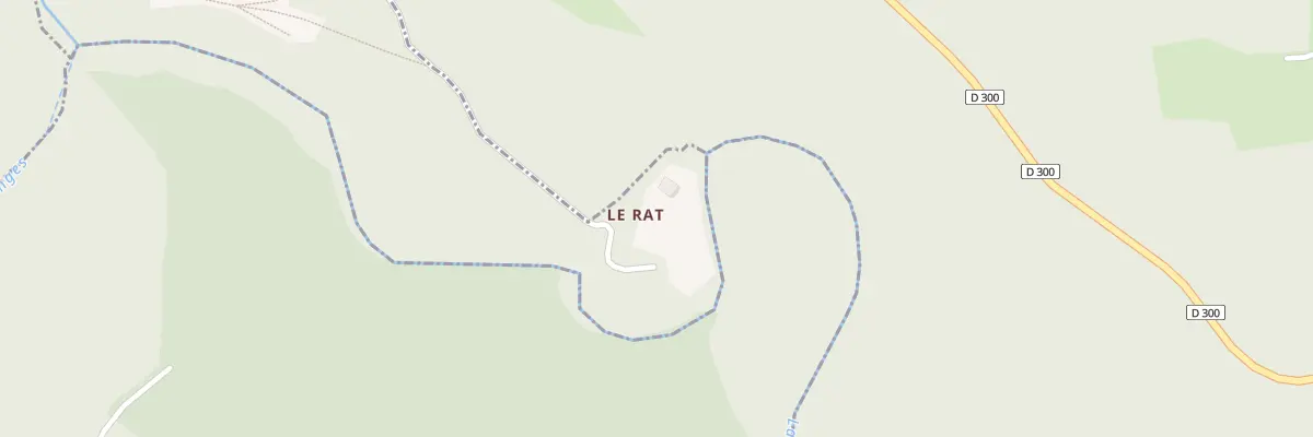 Plan du 5136 Le Rat à Novacelles
