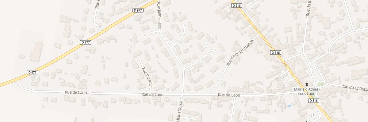 Plan du 1 Rue Edouard Herriot à Athies-sous-Laon