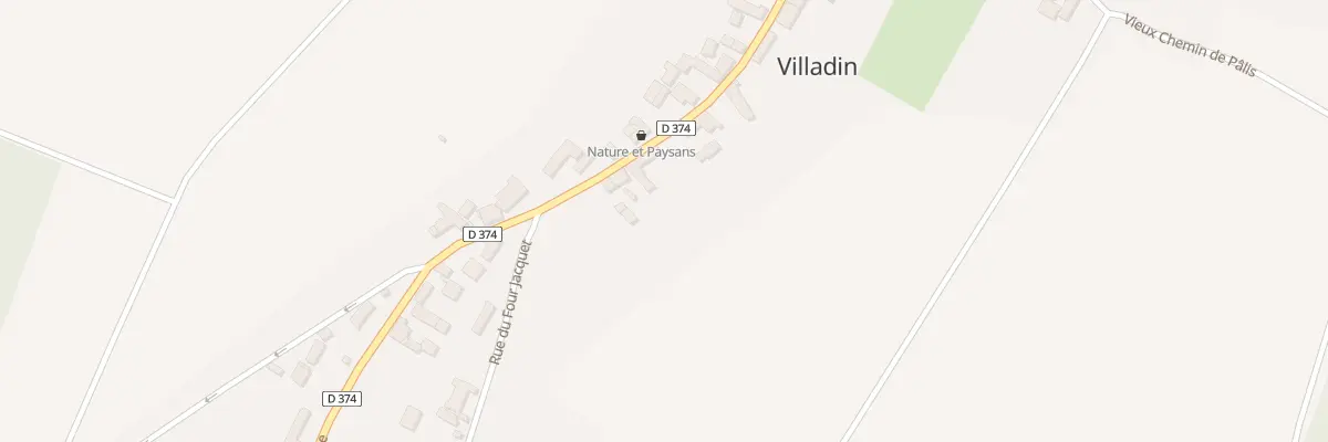 Plan du 33 Gr Grande Rue à Villadin