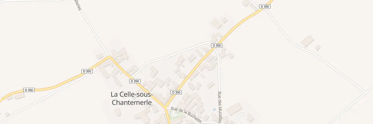 Plan du 17 Rte du Champagne à La Celle-sous-Chantemerle