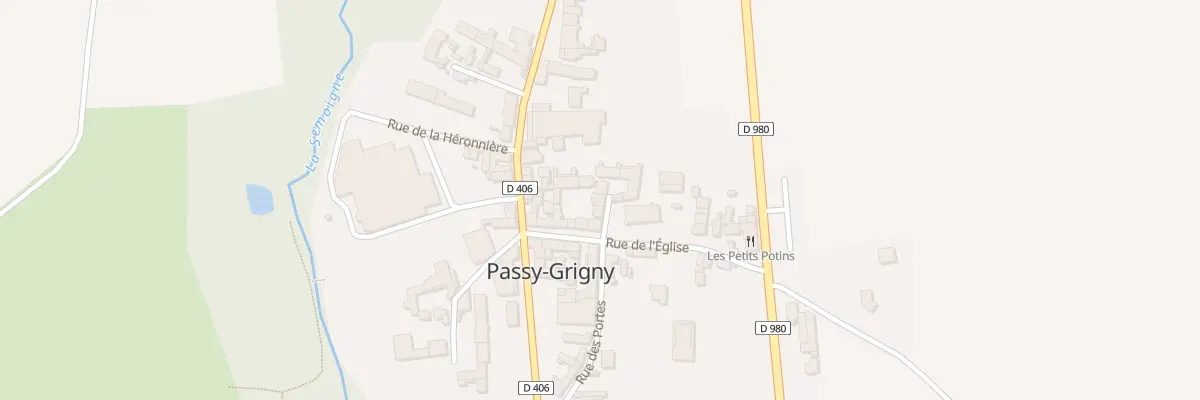 Plan du 8C Rue de l’Eglise à Passy-Grigny