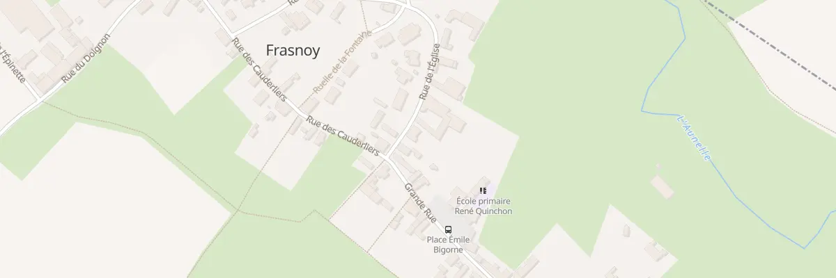 Plan du 5 Rue de l’Eglise à Frasnoy