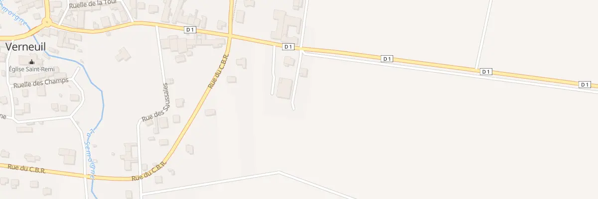Plan du 26 Rue de la Barre à Verneuil