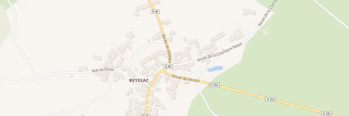Plan du 5069 Beyssac à Saint-Jean-de-Nay